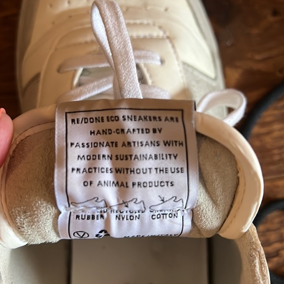 Re/done basketball sneakers. - Picture 3 of 4